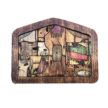 Puzzle de la Nativité Statue de JéSus en Bois avec Motif BrûLé en Bois pour Adultes et Enfants - Grand