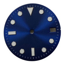 NH35 Watch Dial 29mm Sun Pattern Dial Green Luminousdial for Japan NH35 Movement Watch Accessories