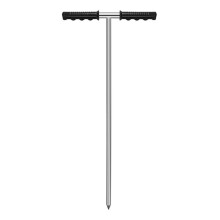 Sonde de en Acier Inoxydable, Outil de Tige de Terre Réglable pour Localiser les Fosses Septiques, les Tuyaux Souterrains, les Conduites D'Eau