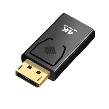 4K Dp to -Compatible Video Adapter  Male to -Compatible Computer TV Monitor Converter for PC TV
