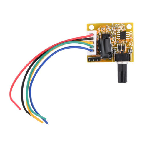 BLDC 3-Phase Brushless Motor Driver DC5V-15V 2A 15W  Motor Speed Controller Sensorless Board Module Power Supply 2