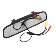 4,3-Zoll-RüCkspiegel-Display, Auto-HD-LCD-Bildschirm, DVD-Display, RüCkfahrkamera, AutozubehöR