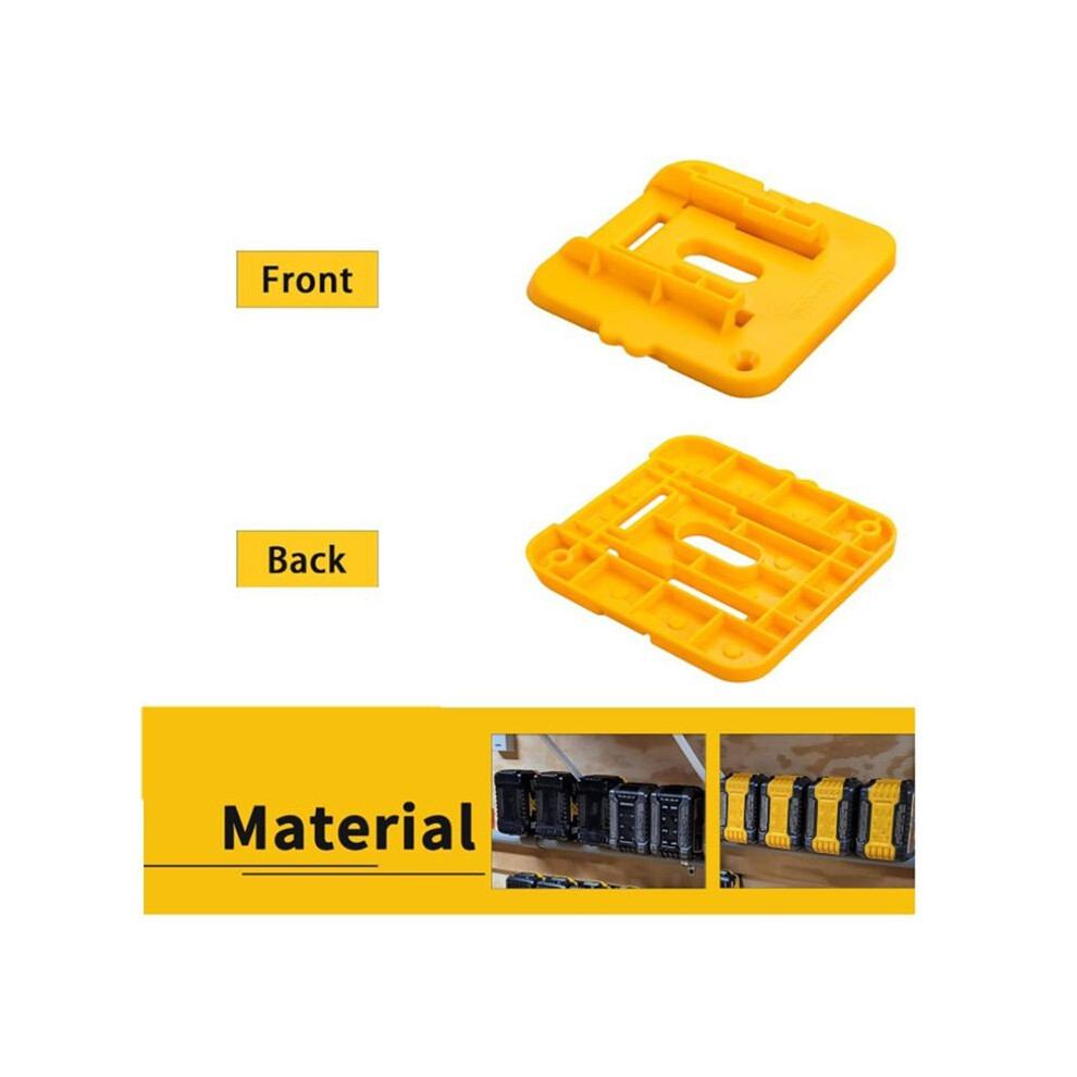 6Pack Battery Mount Holder For 20V 60V Battery Dock Holder Fit Battery Display For Warehouse Factory Toolbox 6032982835251