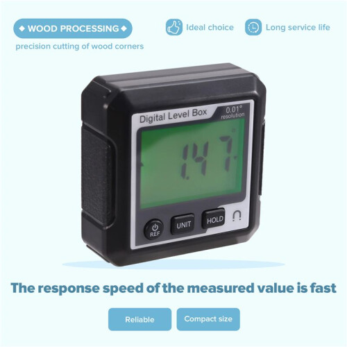 Digital Electronic Level Digital Angle Fnder 90Magnetic Inclinometer Protractor Precision Level Measuring Inclinometer 2