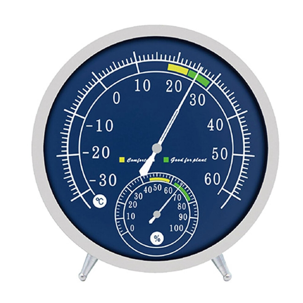 Metal Temperature & Humidity Meter Accurate Readings Thermometer Hygrometer For Indoor Use 4714239064639