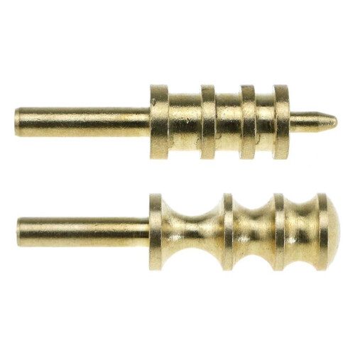 2pcs Leather Burnisher/Slicker, Brass Leather  Ironing- for Leather Slicker Burnishing Brass Burnish Tools 1