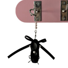 Delicate Ballet Shoe Pendant Fashionable Dance-Black Section 1