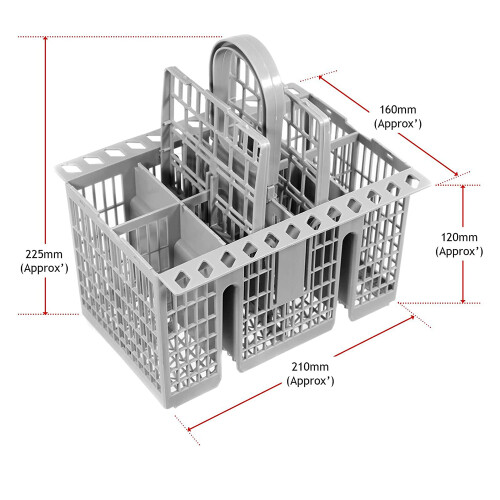 Effortless Elegance, Dishwasher Basket With High-Quality Material, Foldable Handle For Convenient Use In Any Kitchen Setting 1