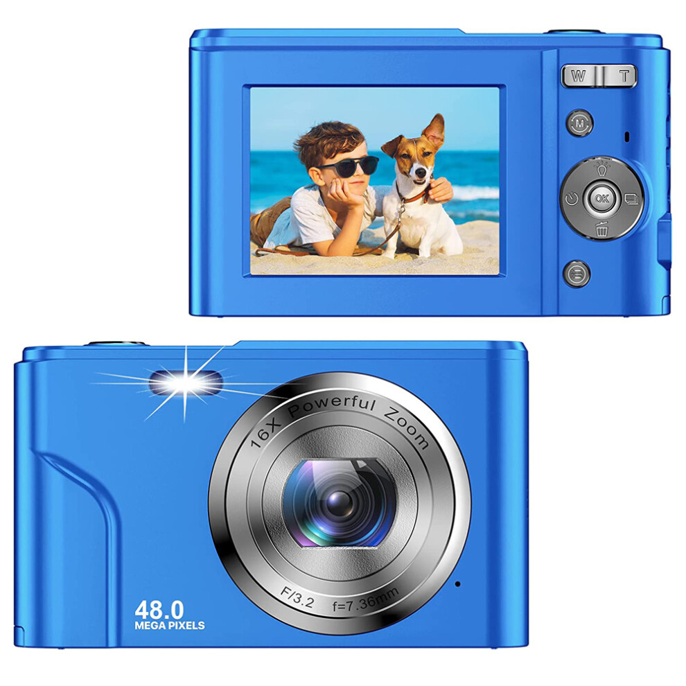 Compact Digital Camera, Your Go-To Device For 4K Video And 16X Digital Zoom Adventures, Featuring Anti-Shake For Steady Shots And Easy Use, An 9128293034937