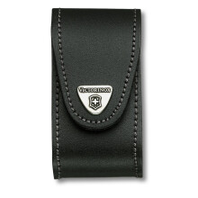 Victorinox VIC4052130 Black Leather Belt Pouch (5-8 Layer)