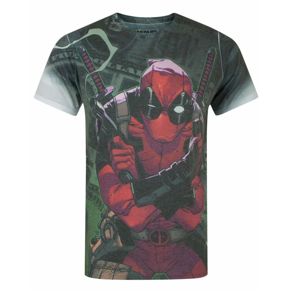 New Marvel Men's Short Sleeved T-Shirt ( ) White