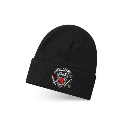 Stranger Things Beanie Hat (Unisex Black)