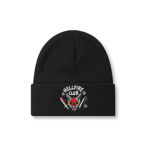 Stranger Things Beanie Hat (Unisex Black) 2