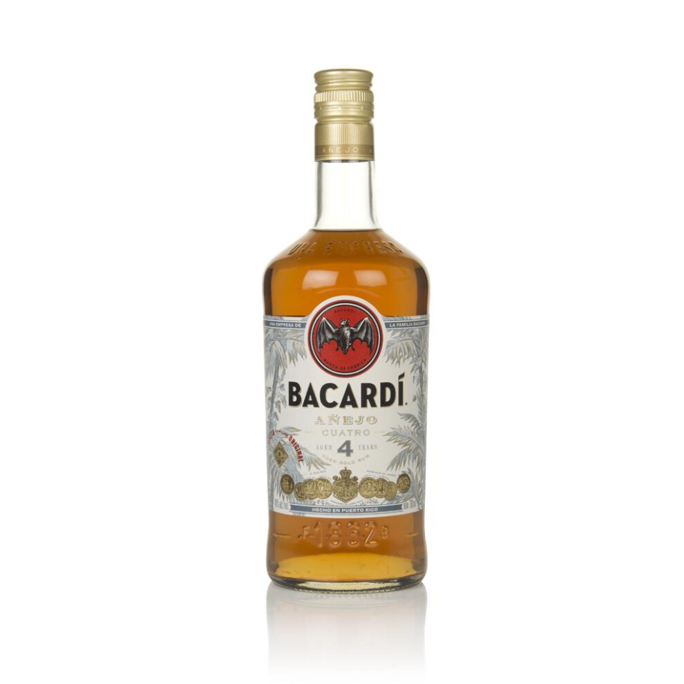 Bacardi Anejo Cuatro 70Cl 40% White