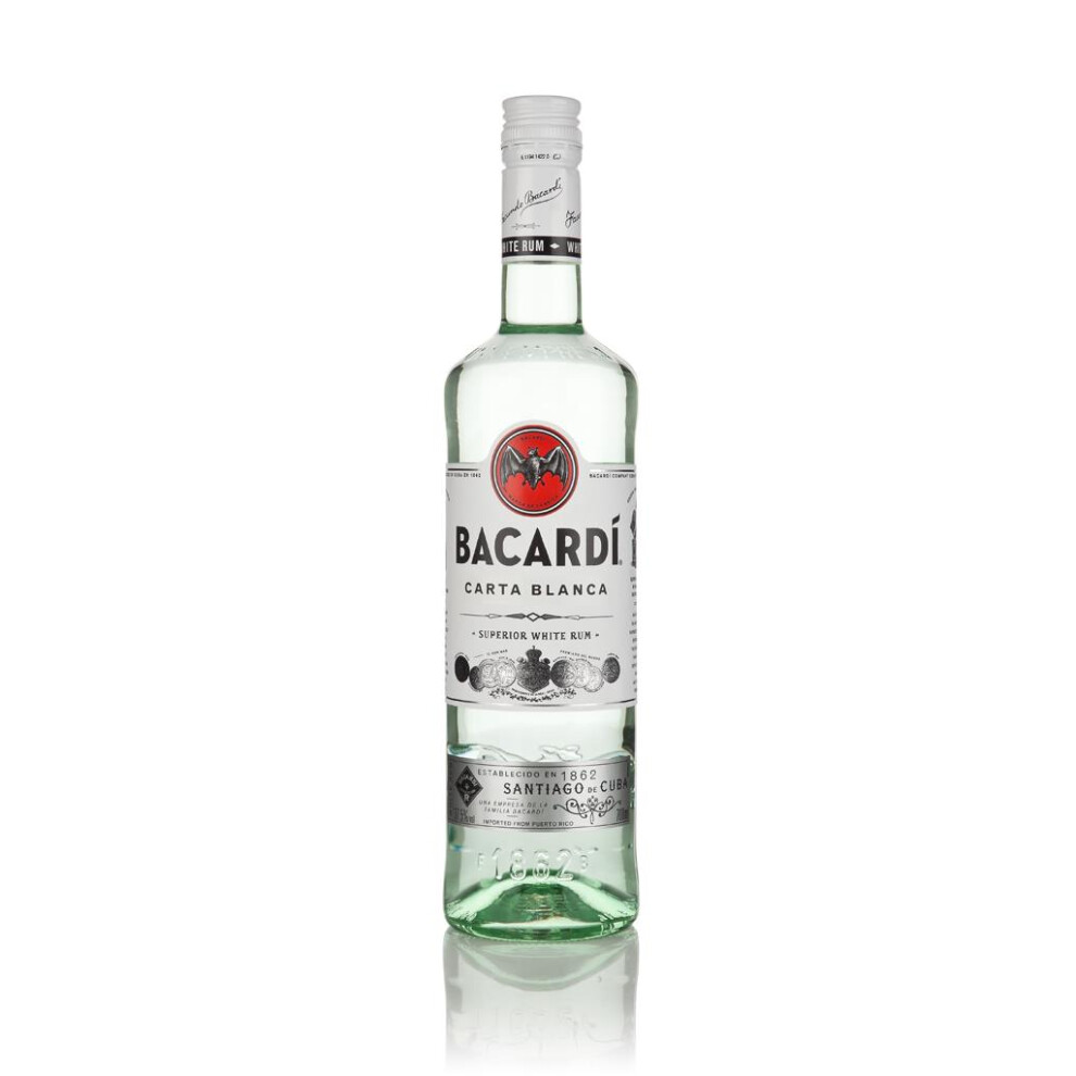 Bacardi Carta Blanca Rum 700Ml White/Light