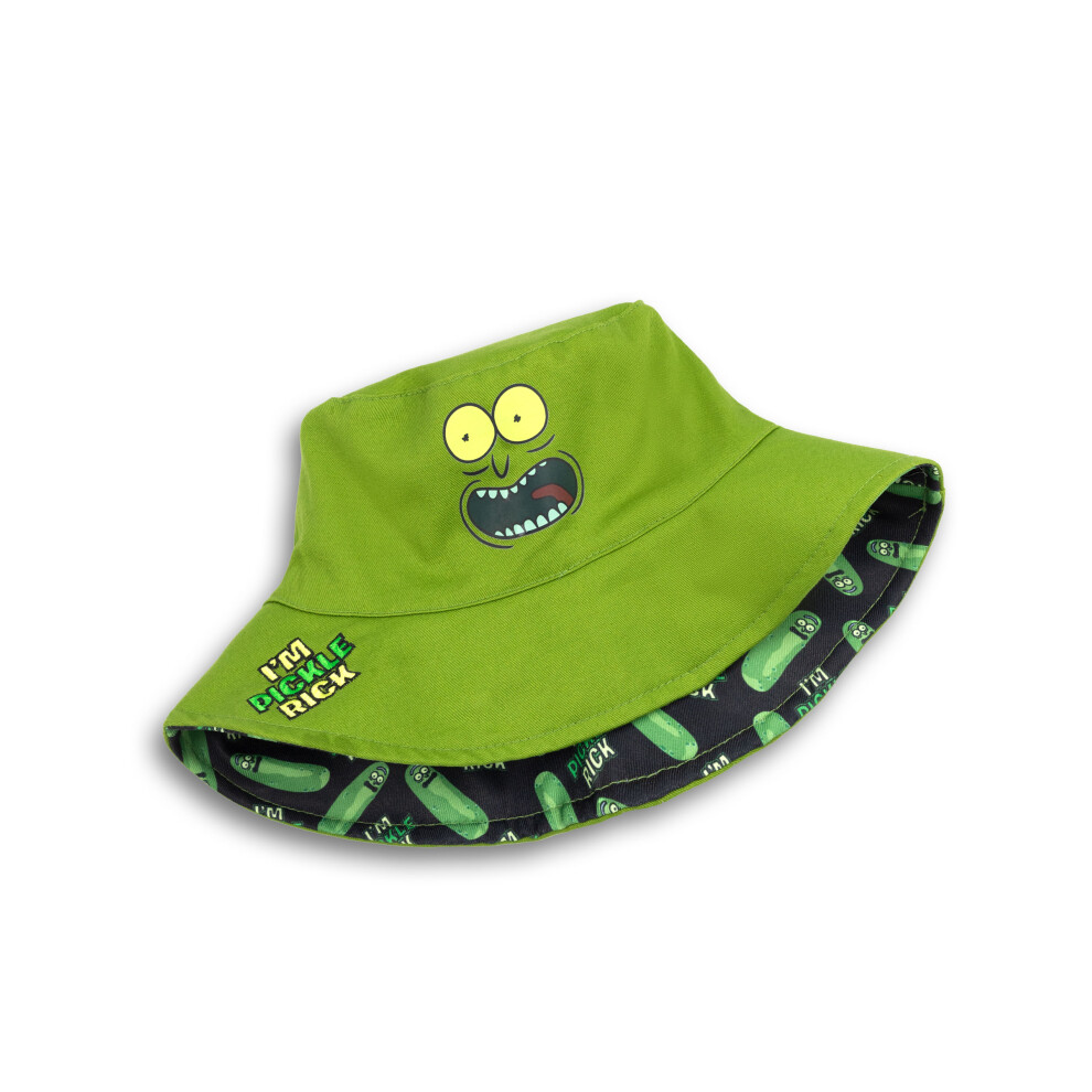 Rick And Morty Bucket Hat (Unisex ) Green