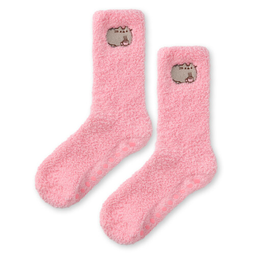 Pusheen Mug and Sock Gift Set (Womens Brown) 2
