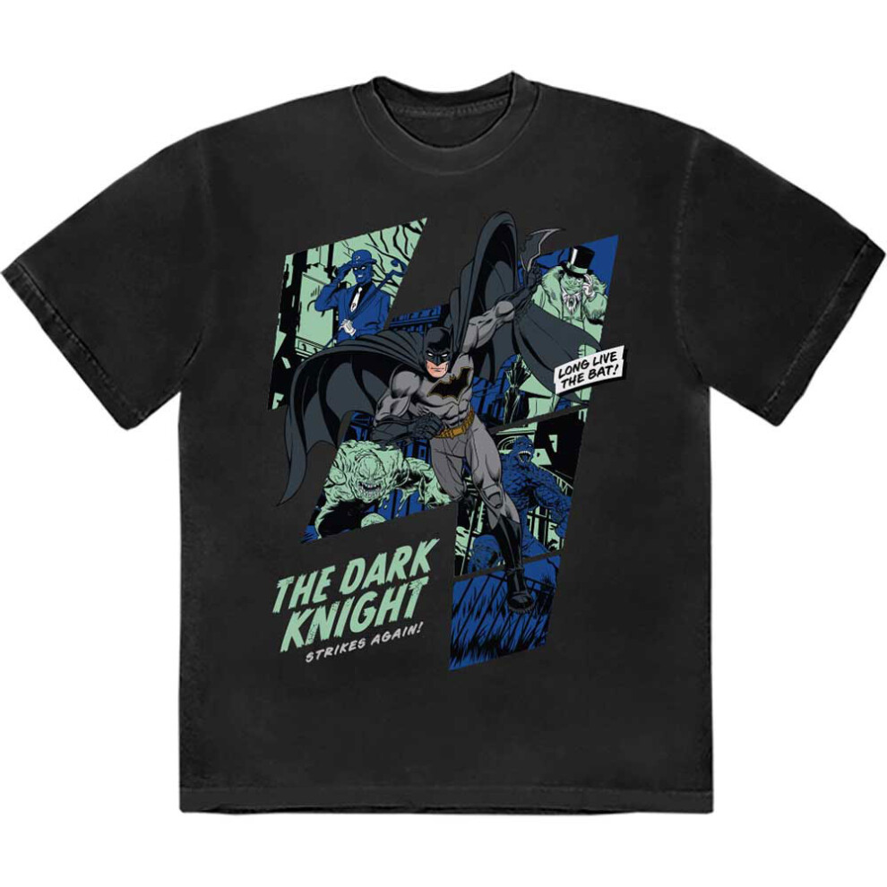 Dc Comics (L, Black) Batman Long Live The Bat T Shirt