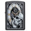 Zippo Zippo Skull Clock Black Windproof Cigarette Lighter Smokers Accessory 2