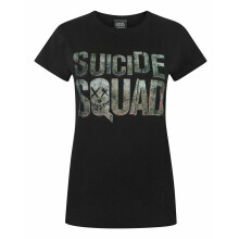 (X-Large) DC Comics Short Sleeved T-Shirt (Womens Black)