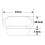 Large High Grade Plastic Rectangular Washing Bowl Kitchen Sink Basin Dish Wash 3