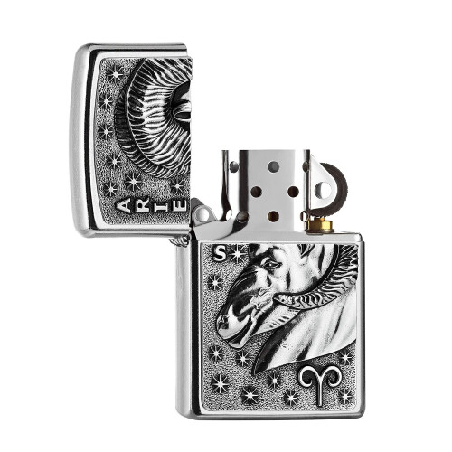 Zippo Zippo Lighter, Brass, Design, 5,83,81,2 1