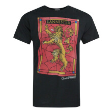 (Small) Game of Thrones Short Sleeved T-Shirt (Mens Black)