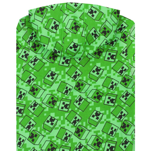 Minecraft Minecraft Hoodie (Boys Green) 2