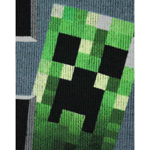 Minecraft Minecraft Hoodie (Boys Black) 1