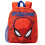 Marvel Spiderman 4 Piece Backpack Set (Unisex Kids Red) 2