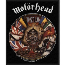 Motorhead Patch 1916 band logo Official New woven  10cm x 8cm