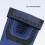 Breathable Nylon Knee Pad Protector M Dark Blue, Adjustable Fit 4