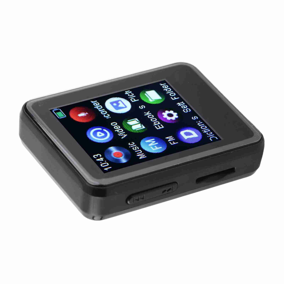 Portable 1.77" Mp3 Player Hifi Sound Bluetooth 5.0 With Fm & Speaker 9471369322224