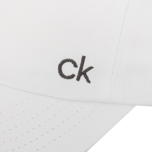 Calvin Klein (One Size, White) Calvin Klein Mens 2021 Classic Cotton Adjustable 6 Panel Baseball Cap 1