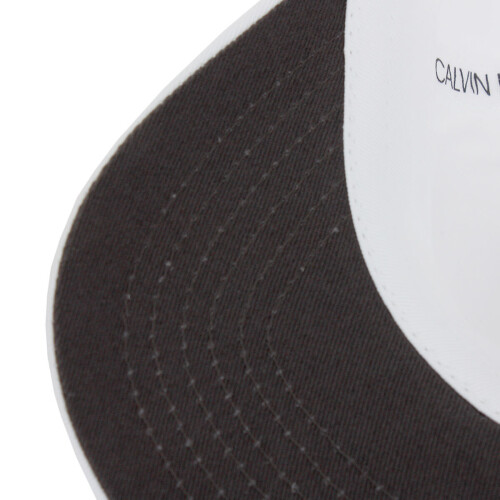 Calvin Klein (One Size, White) Calvin Klein Mens 2021 Classic Cotton Adjustable 6 Panel Baseball Cap 2