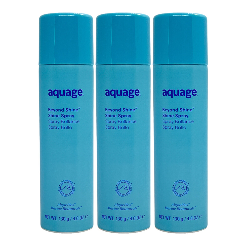 Aquage Beyond Shine Spray 4.6 Oz (Pack Of 3)