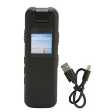 Ergonomic Wearable Body Camera HD 1080P Video Recorder Lightweight Rotatable Lens Infrared Night Vision Motion Detection Plug In Card Expansion Video