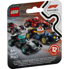 LEGO 71049 F1 Collectible Race Cars Age 6+ - 12 to Collect! - LEGO Building Set