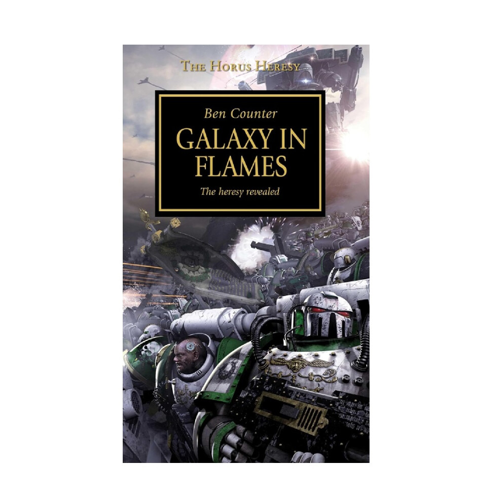 Warhammer Games Workshop Library Horus Heresy: Galaxy In Flames Book Bl1108 - Tabletop Miniatures Wargame Black