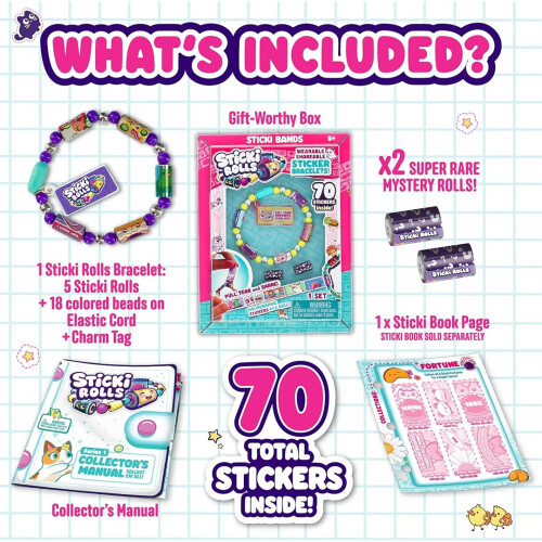 STICKI ROLLS STICKI BAND SINGLE PACK 2