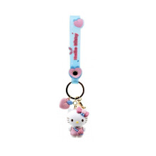 Hello Kitty Keychain & Strap Peach Series Assorted Design