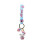 Hello Kitty Hello Kitty Keychain & Strap Peach Series Assorted Design 1