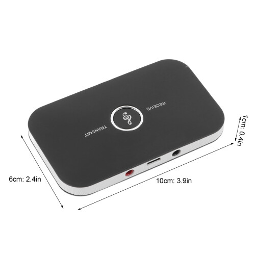 Bluetooth Music Adapter, 600mAh, Plug & Play, Compact 10x6cm 1