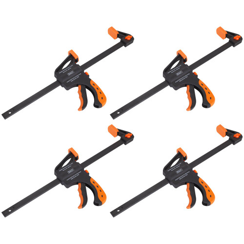 Sealey Ratchet Bar Clamp 300mm  4pc Set