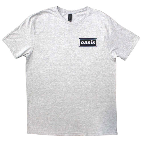 Oasis (L, Grey) Oasis Definitely Maybe Promo T Shirt