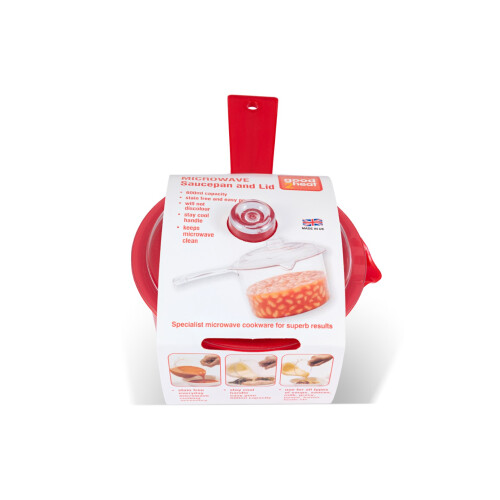 good2heat Microwave Saucepan - Red, 600 ml 1