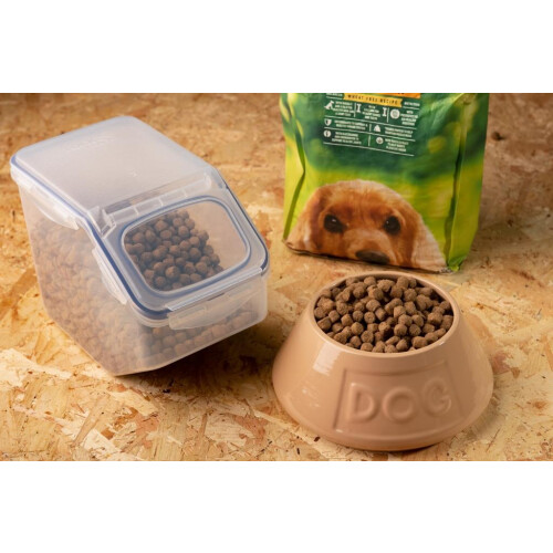 Lock & Lock Kitchen Caddy with FlipTop Lid  - Clear/Blue, 5 L 2