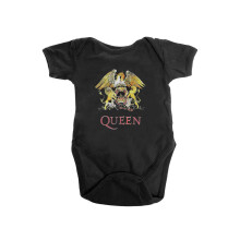 Queen Kids Baby Grow: Classic Crest (18 Months) - Queen - Clothing