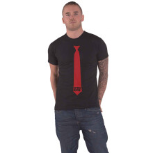 (M, Black) Green Day Billie Joe Armstrong Tie T Shirt