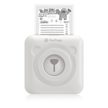 Stampante termica compatta, mini stampante per la stampa portatile, qualità di stampa Ultra HD, batteria ricaricabile agli ioni di litio,